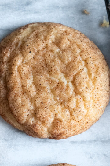 sourdough snickerdoodle cookies.