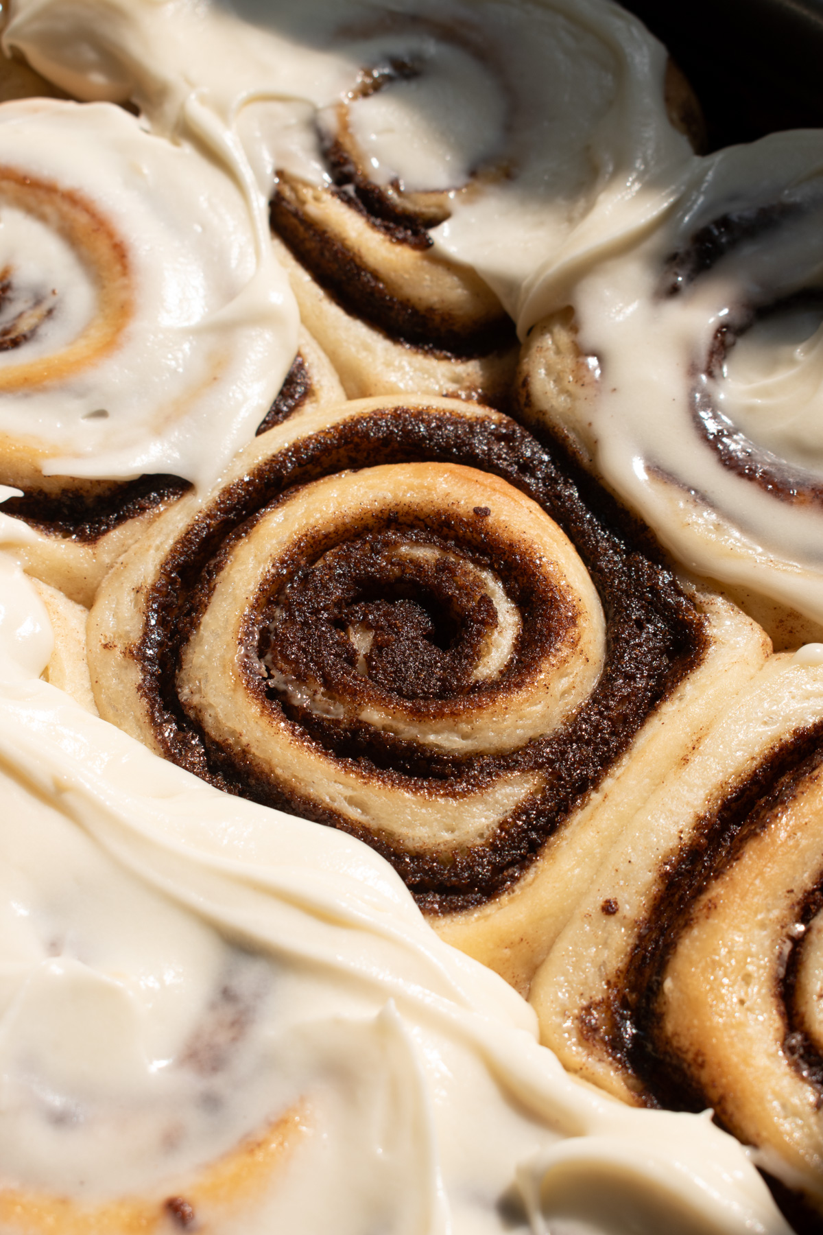 Picture of sourdough discard cinnamon rolls.